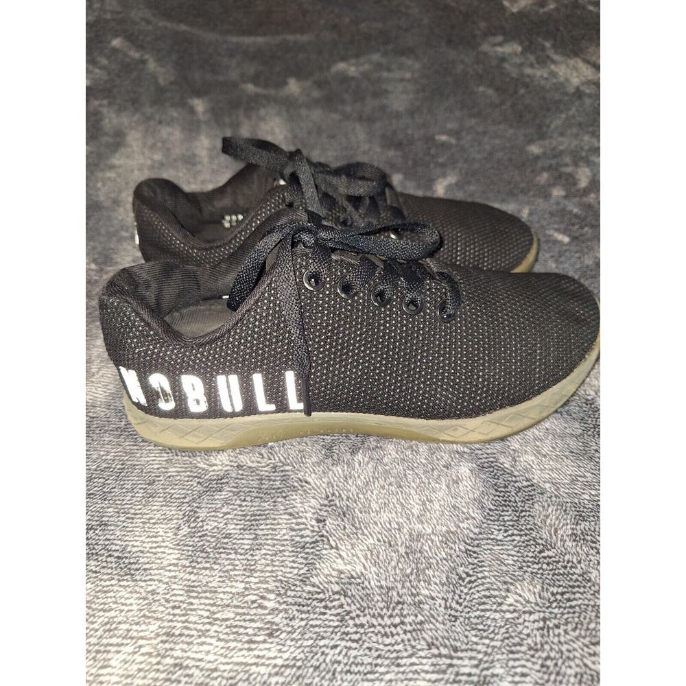 Nobull‎ Outwork Shoes Sneakers Womans Sz 7 Black Fabric Crossfit